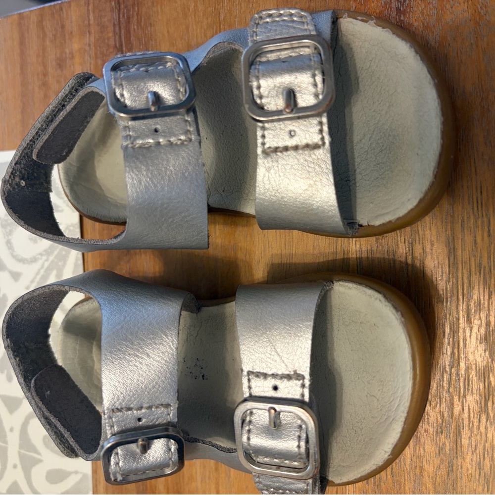 Merrell bare steps Sandals - Silver Comfortable Toddler Footwear